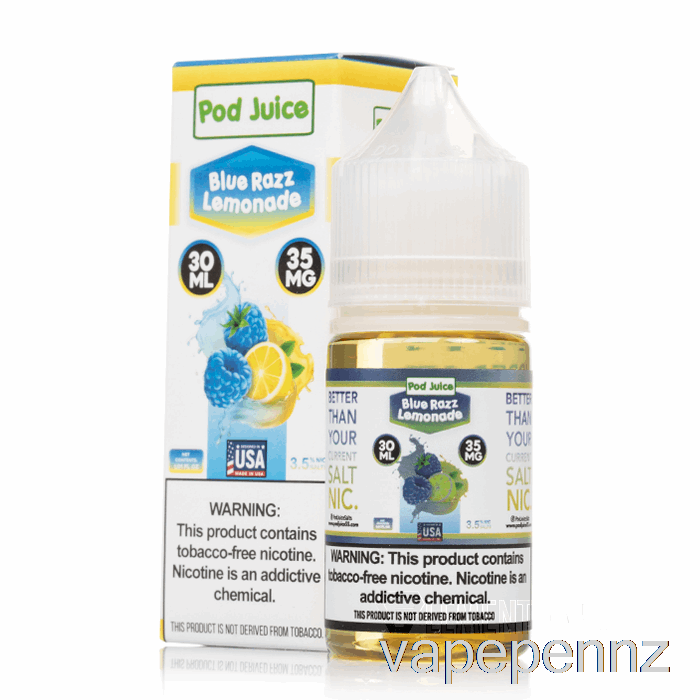Blue Razz Lemonade - Pod Juice - 30mL 20mg VAPE NZ